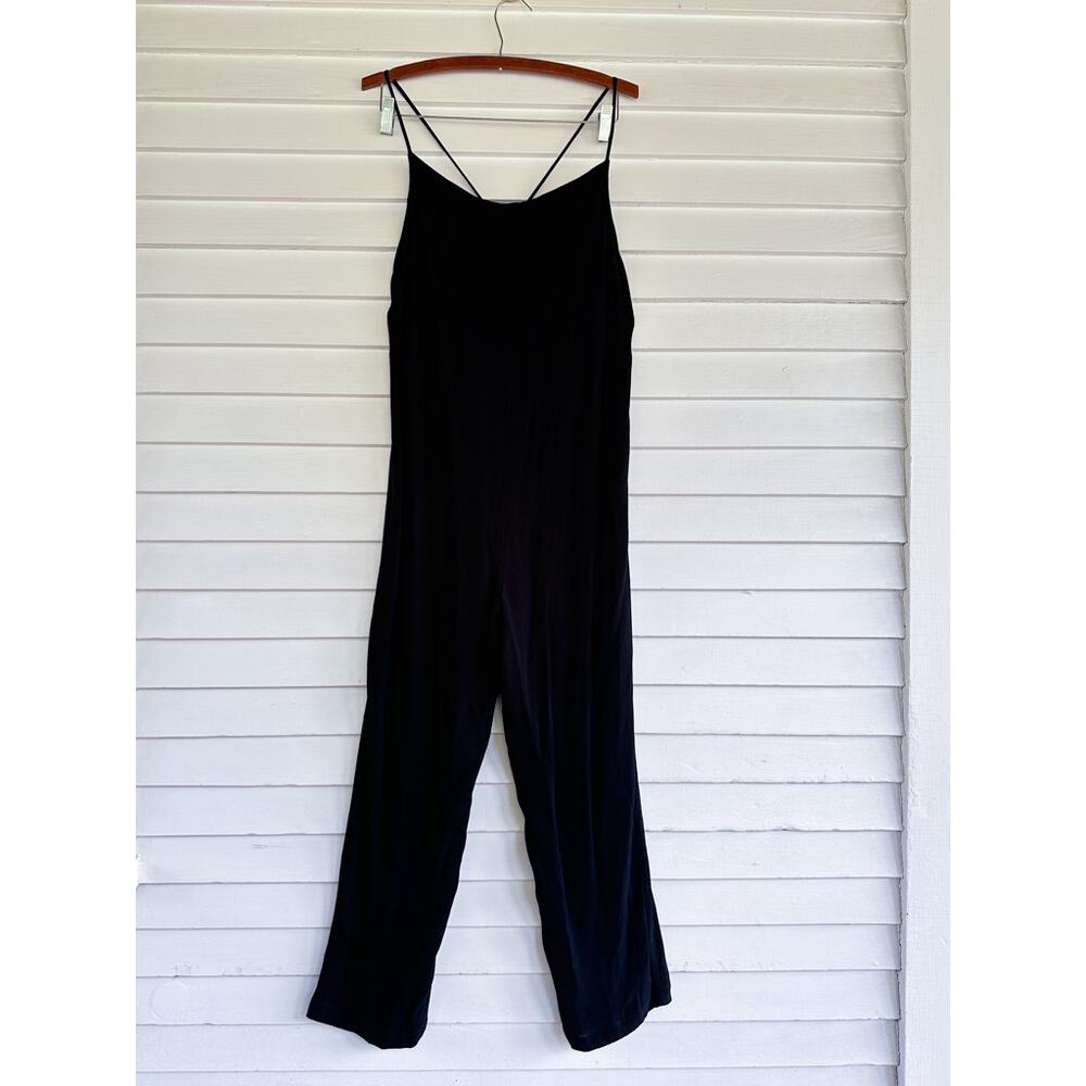 NWT Reformation Plantain Jumpsuit - Black - 6
